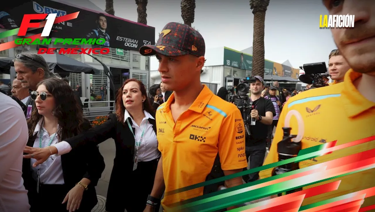 Lando Norris acusa que Max Verstappen no tuvo una 'conducción limpia' en el GP de México