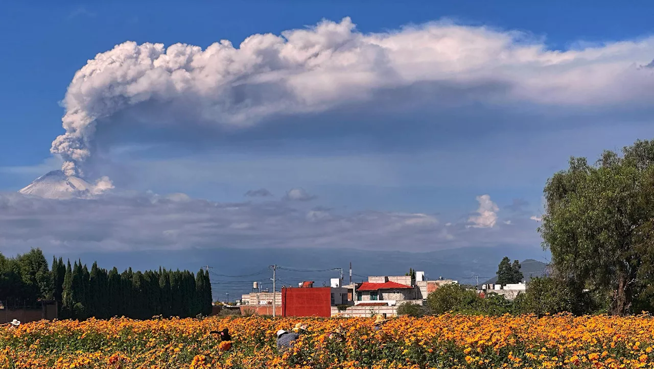 Volcán Popocatépetl HOY: Prevén caída de ceniza lo que resta de octubre en Puebla