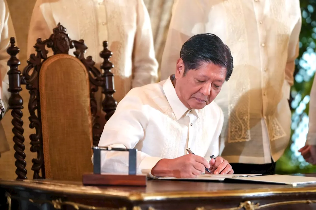 Marcos signs joint memo for hunger-free Philippines