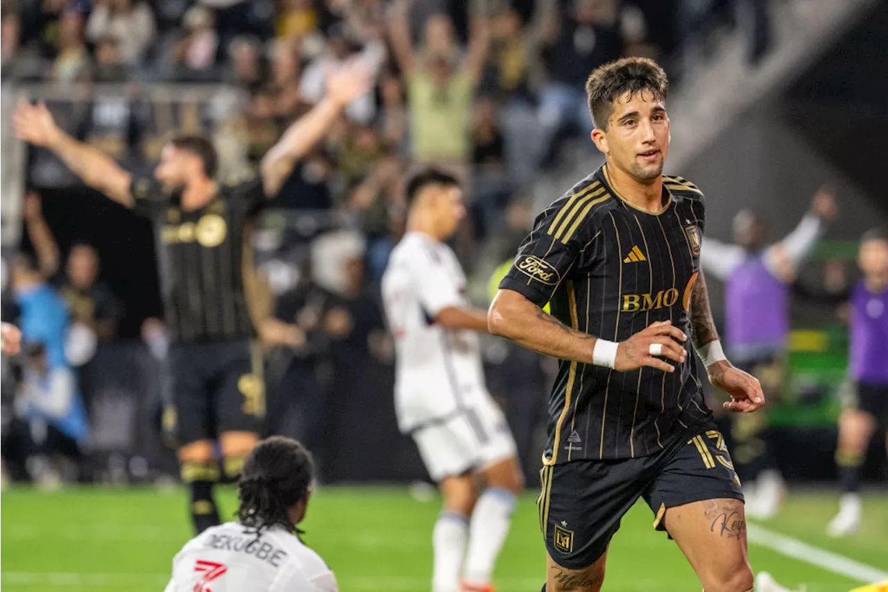 Denis Bouanga, Cristian Olivera score as LAFC opens MLS playoffs with 2-1 victory over Whitecaps