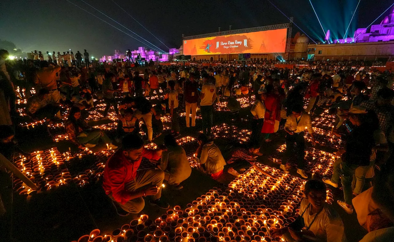 अयोध्या राम मंदिर में मनाई जाएगी पहली दिवाली, 28 लाख दीयों से रोशन होगी राम नगरी&nbsp;