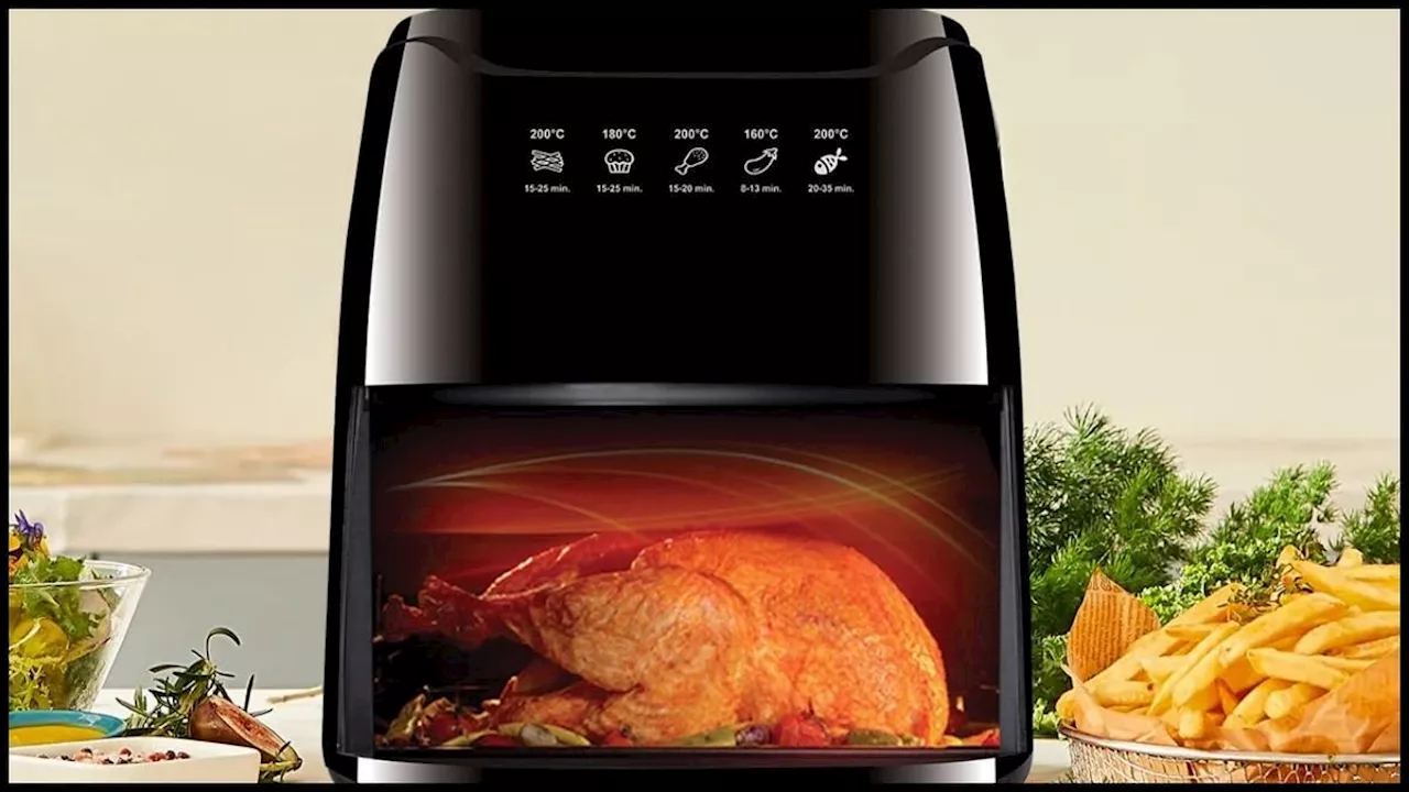 90% कम तेल में करें कुकिंग, Amazon Festival Sale 2024 से 73% छूट पर मिल रहे Best air fryer under 5000