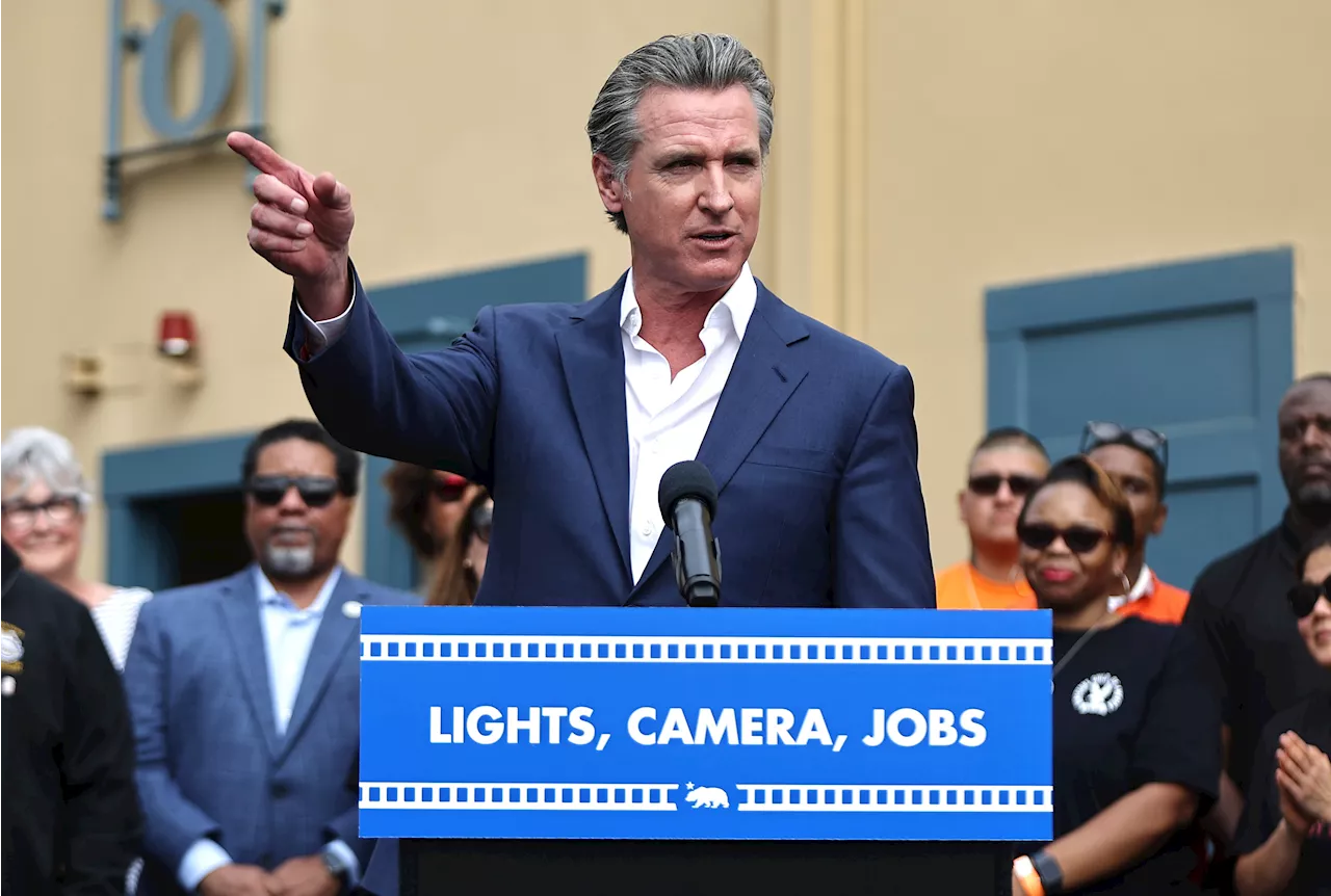 Gavin Newsom Tries to Save Hollywood