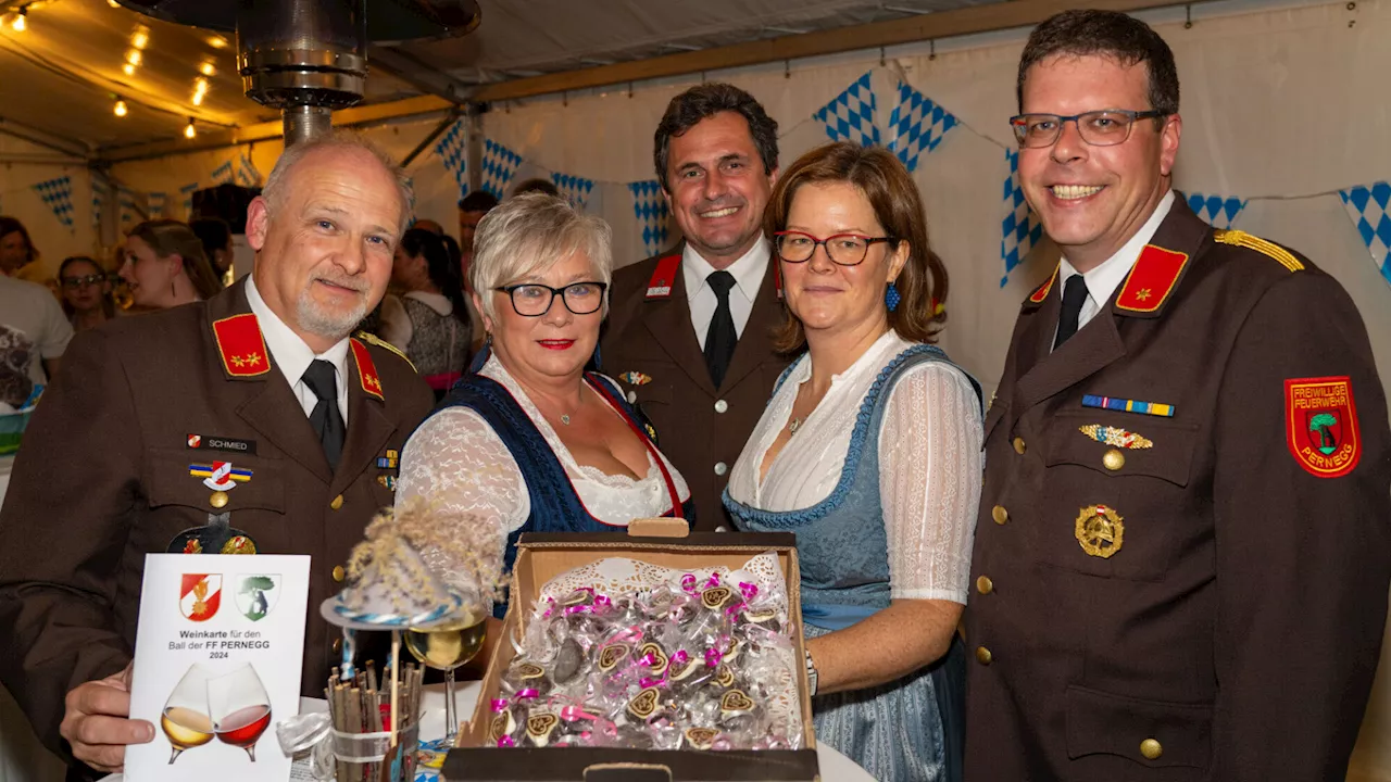 Pernegger Floriani feierten Oktoberfest