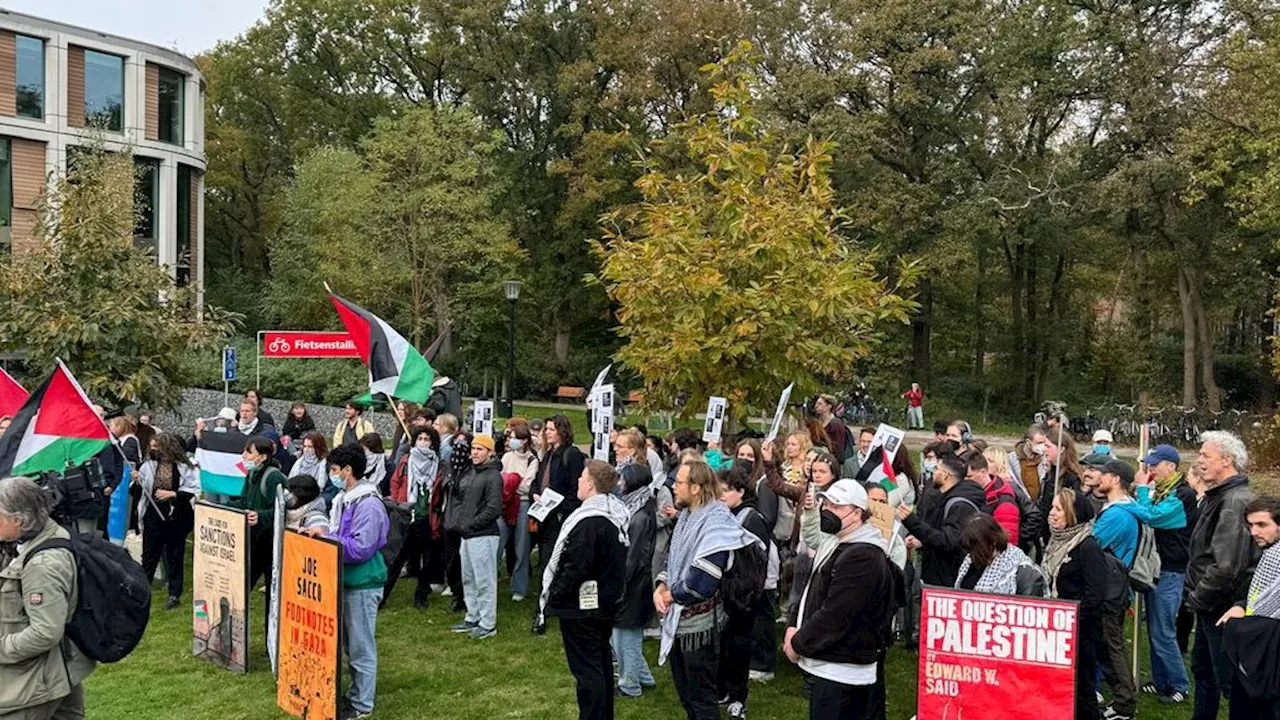 Betogers universiteit Nijmegen volgden lezing geweigerde Khatib via livestream