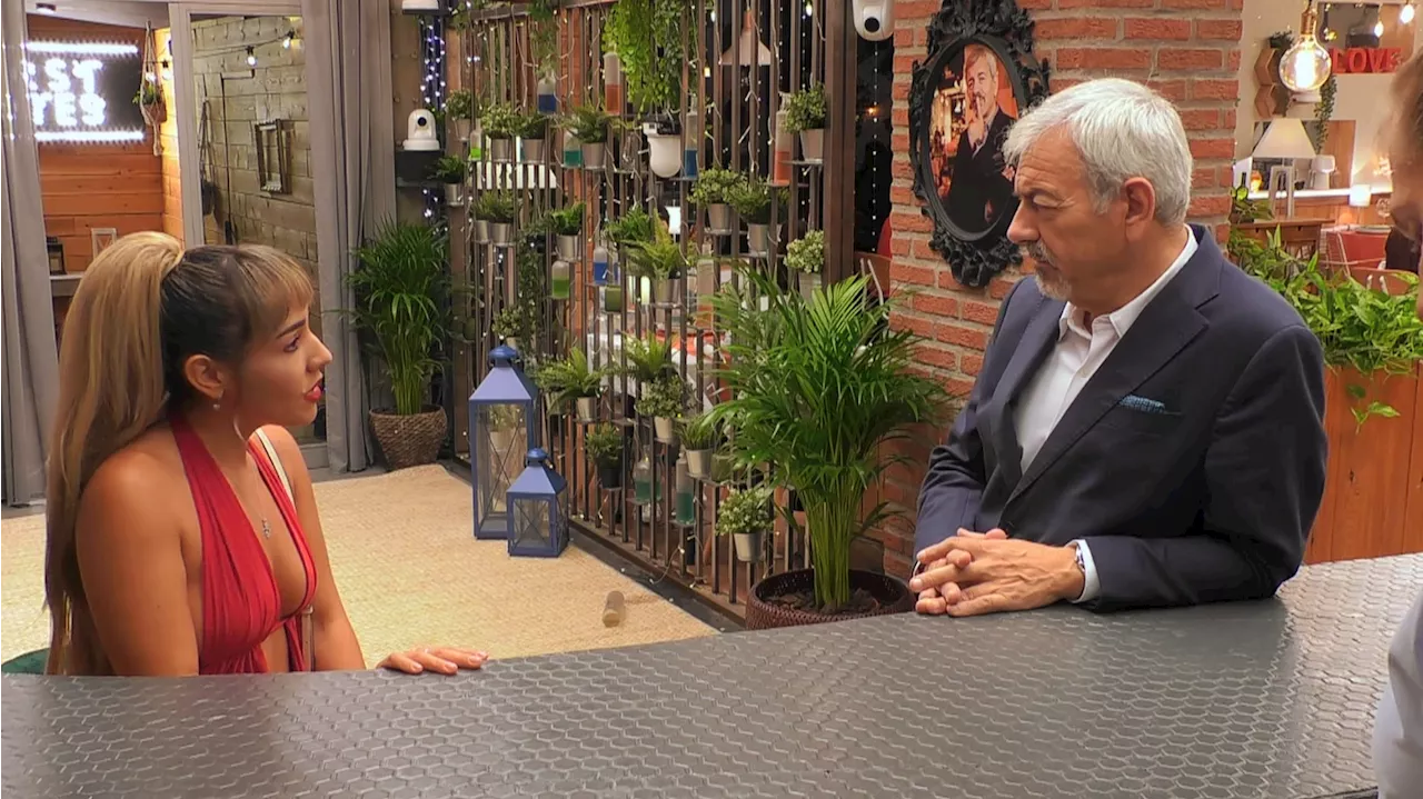 Una soltera se enamora de Carlos Sobera en 'First Dates': 'Yo me venía a por él. Me gusta'