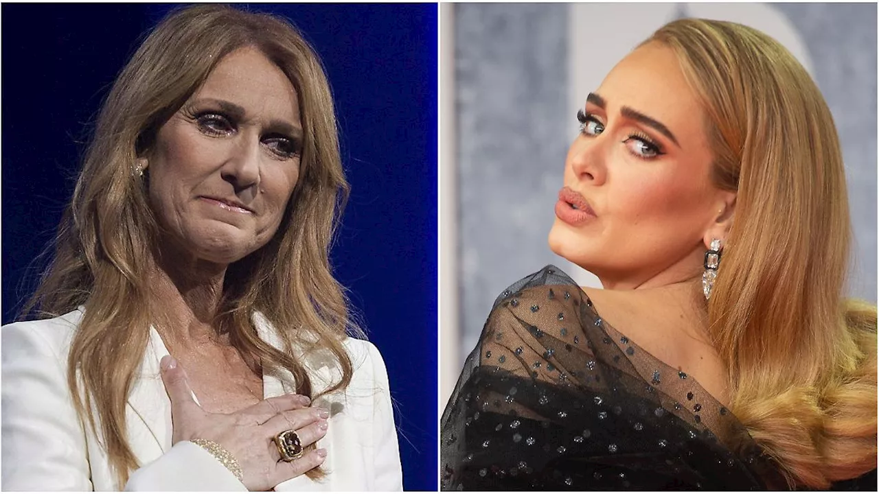 Gefühlsausbruch beim Konzert: Céline Dion bringt Adele völlig aus der Fassung