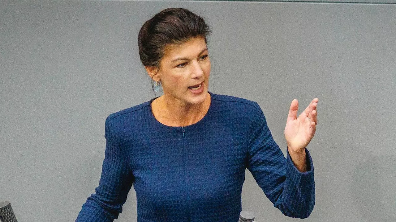 Kompromisse bei Friedensformel: Wagenknecht nennt Einigung in Thüringen einen 'Fehler'