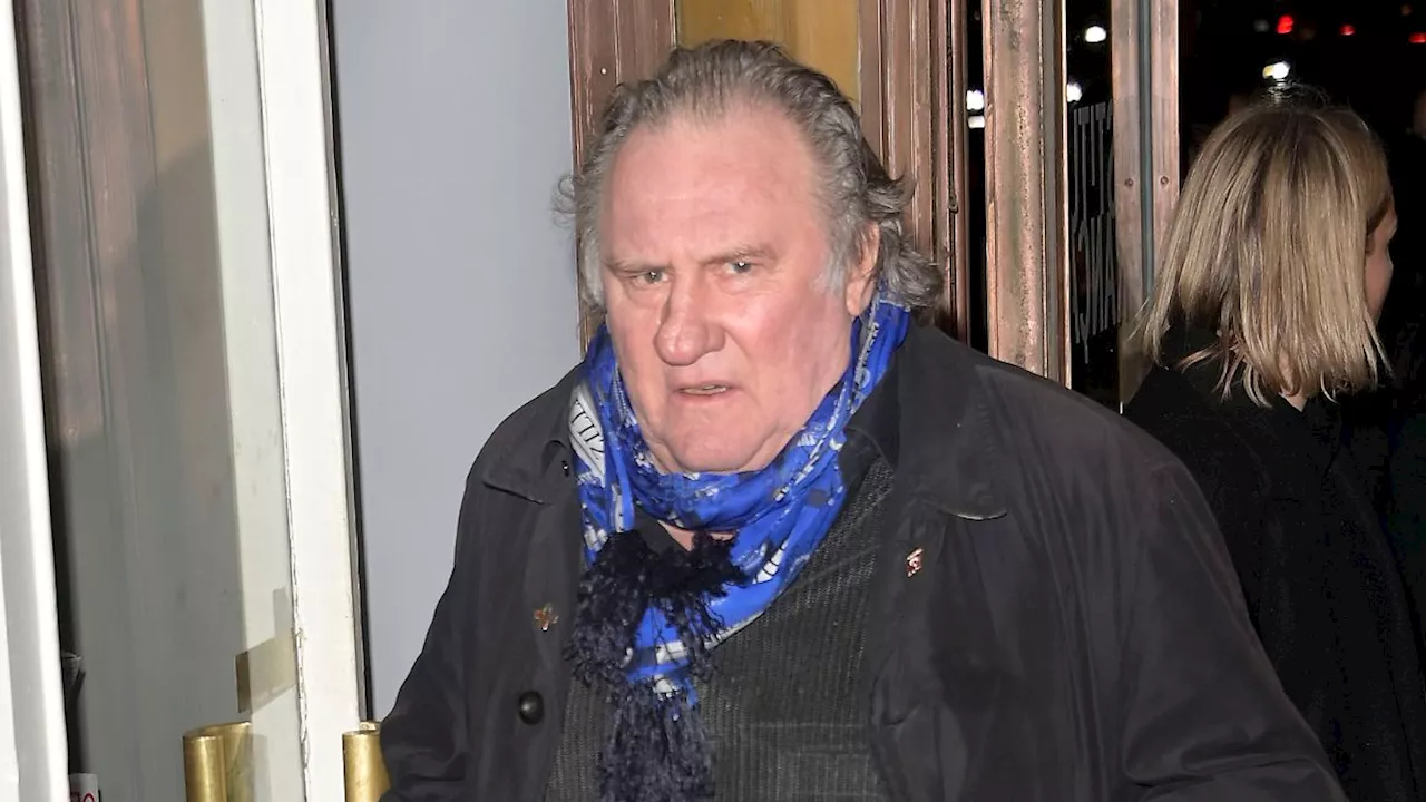 'Schwer erkrankt': Gérard Depardieu erscheint nicht - Prozess wird verschoben