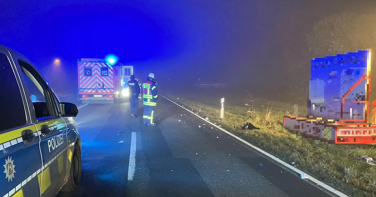 Motorradfahrer (17) stirbt bei schwerem Verkehrsunfall im Kreis Gütersloh