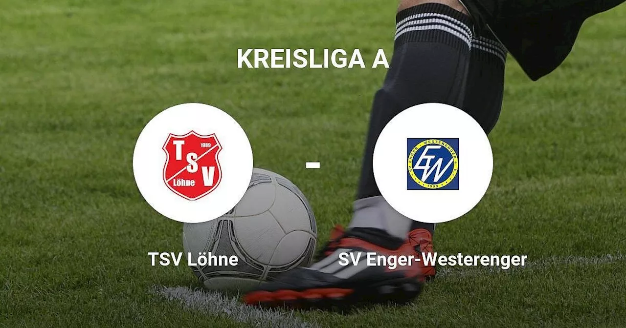 TSV Löhne im Match gegen SV Enger-Westerenger klar überlegen