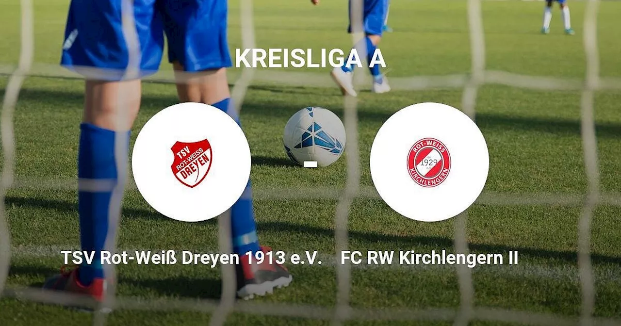 TSV Rot-Weiß Dreyen 1913 e.V. dem Team FC RW Kirchlengern II deutlich unterlegen