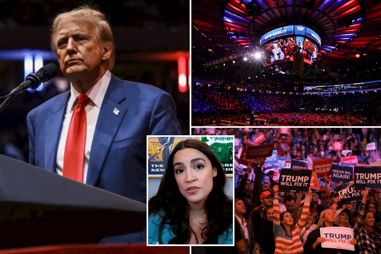 AOC calls Trump's MSG event a 'mini Jan. 6': 'This was a hate rally'