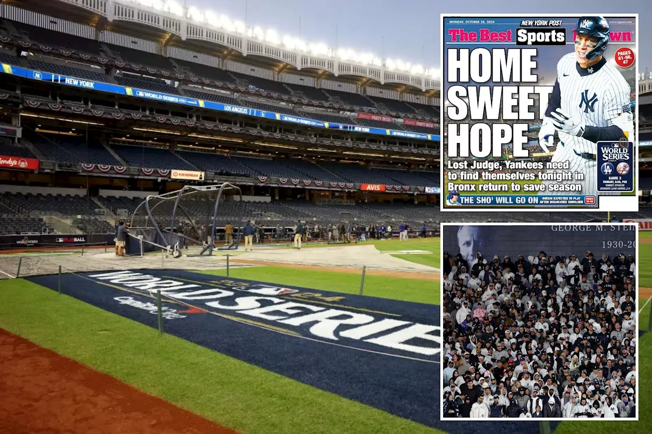 Bronx ready to roar as World Series finally returns to Yankee Stadium