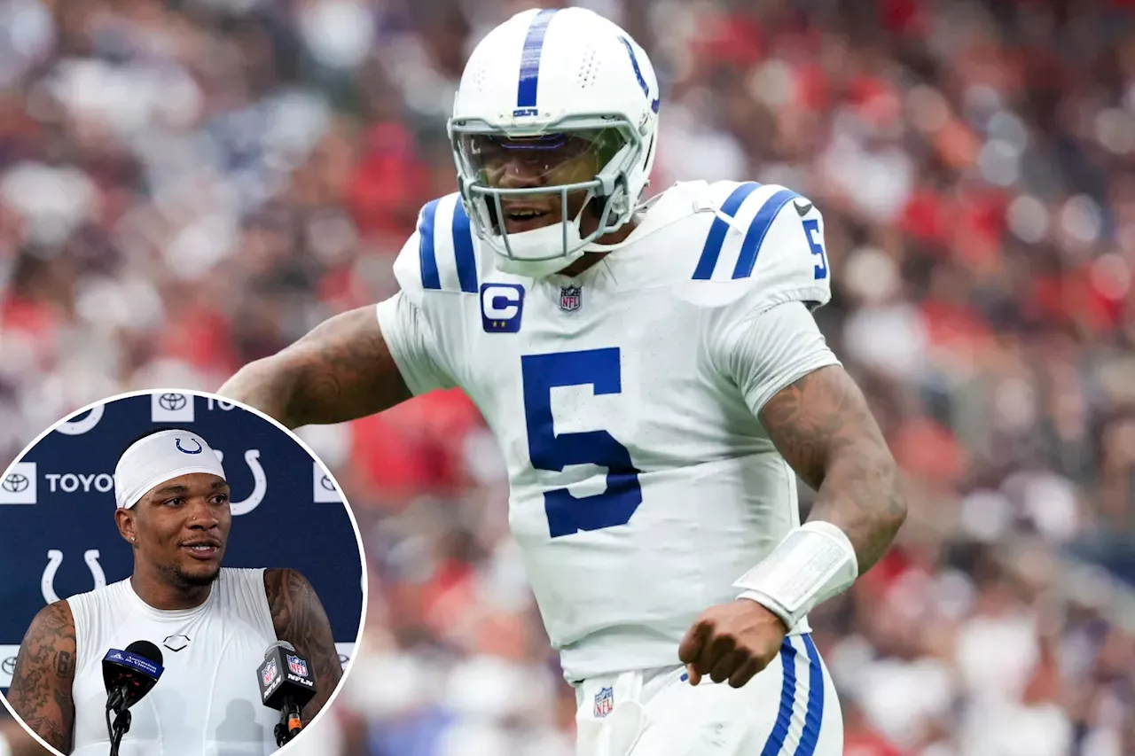 Colts QB Anthony Richardson gives bizarre reason for taking himself out of game for one play