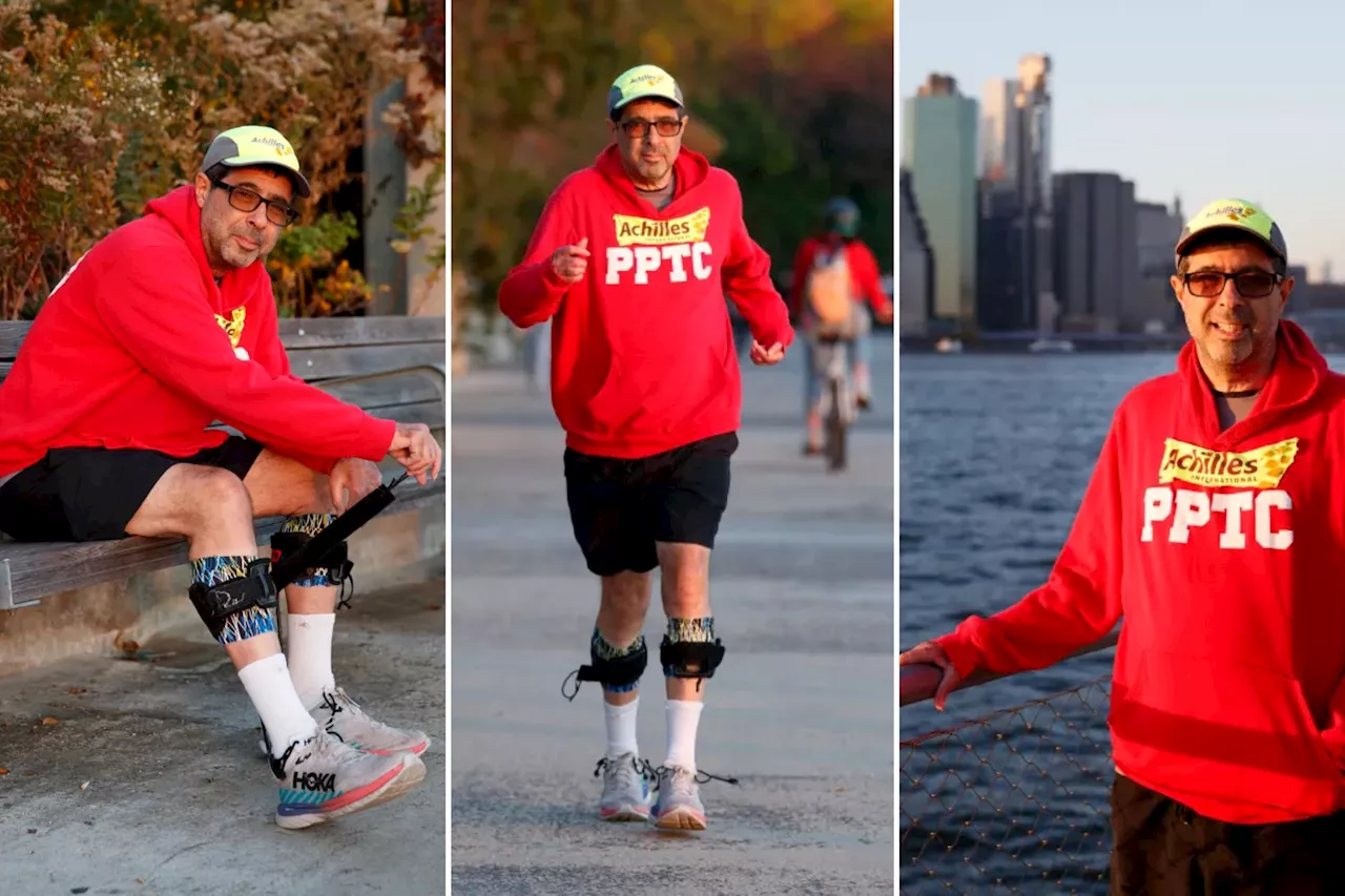 I was paralyzed a decade ago — here's how I run the NYC marathon