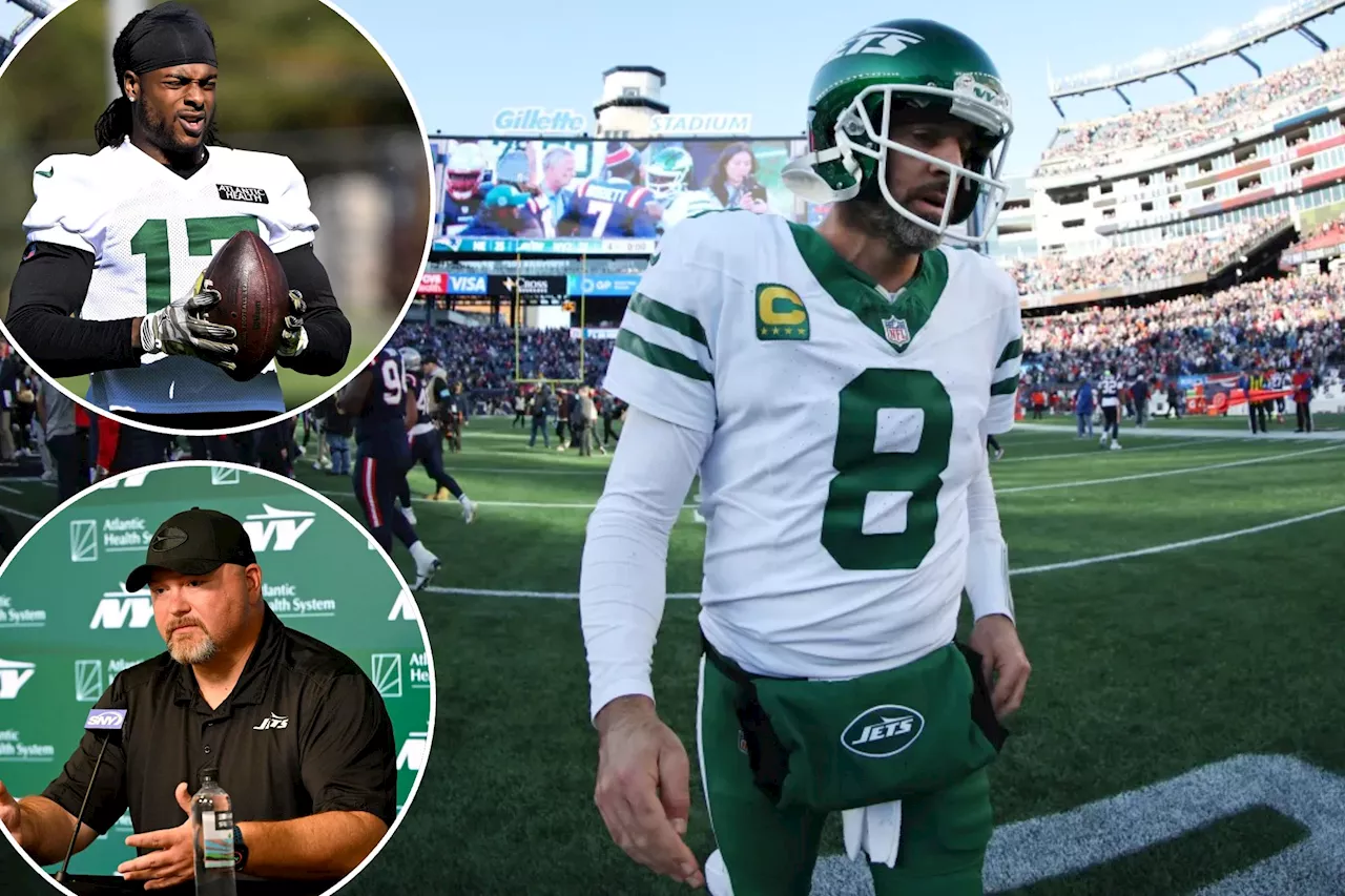 Jets are going down with Aaron Rodgers as they barrel towards trade deadline dilemma