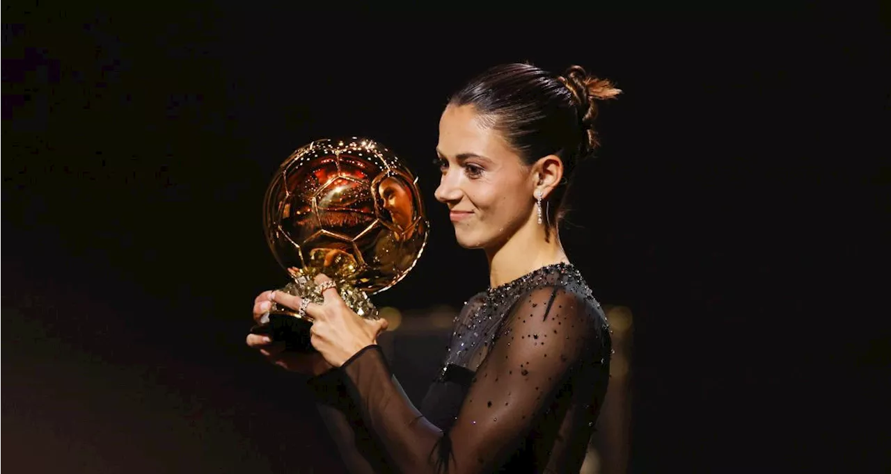 Ballon d'or 2024 : la réaction de la gagnante du Ballon d'or