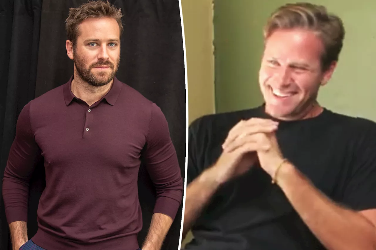 Armie Hammer launches new podcast, jokes he likes the cannibalism scandal: It’s ‘hilarious’