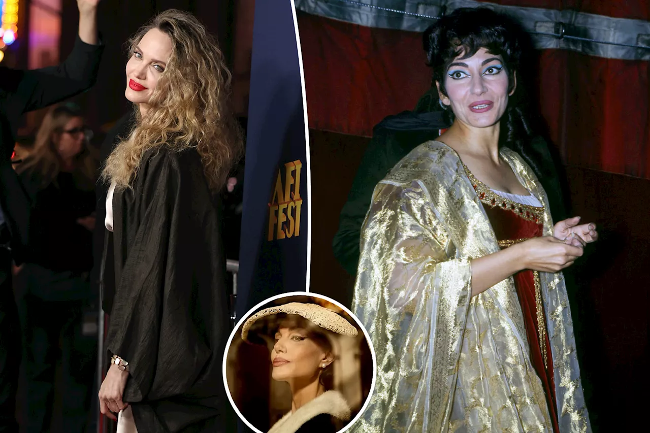 'Imperfect' Angelina Jolie admits she has 'loneliness' in common with late opera singer Maria Callas