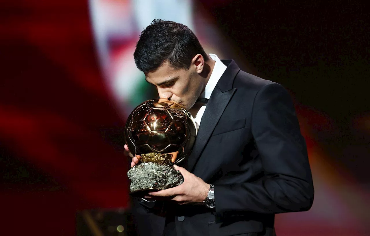 Rodrigo Hernández le gana a Vinícius Jr. en el Balón de Oro 2024