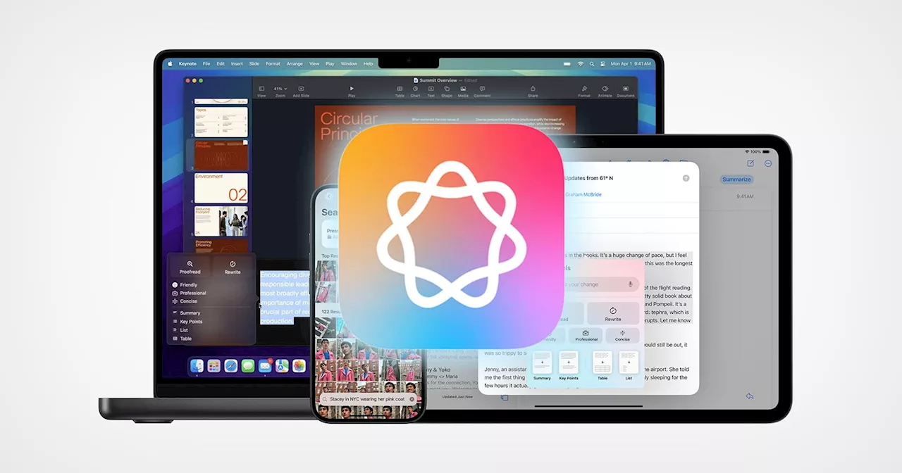 Apple Intelligence Brings a Better Siri and New Photo Tools to iPhone, iPad, and Mac