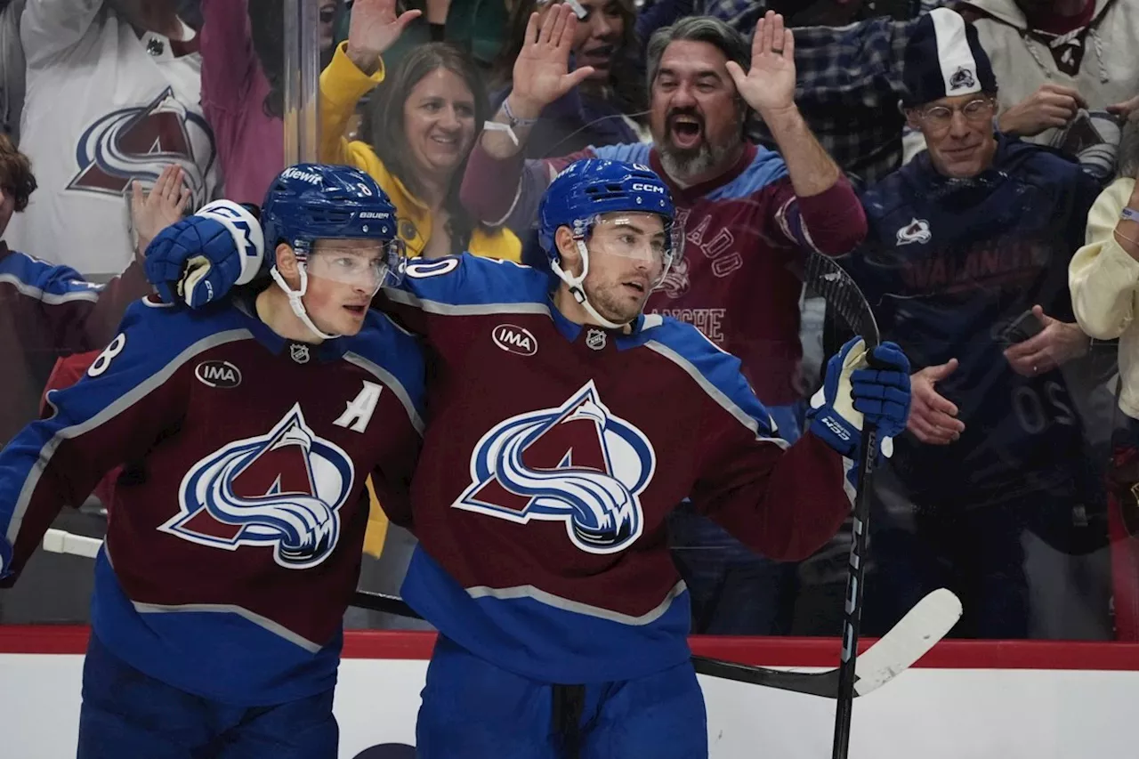 O'Connor, Colton score quick goals to lift Avs past Senators 5-4