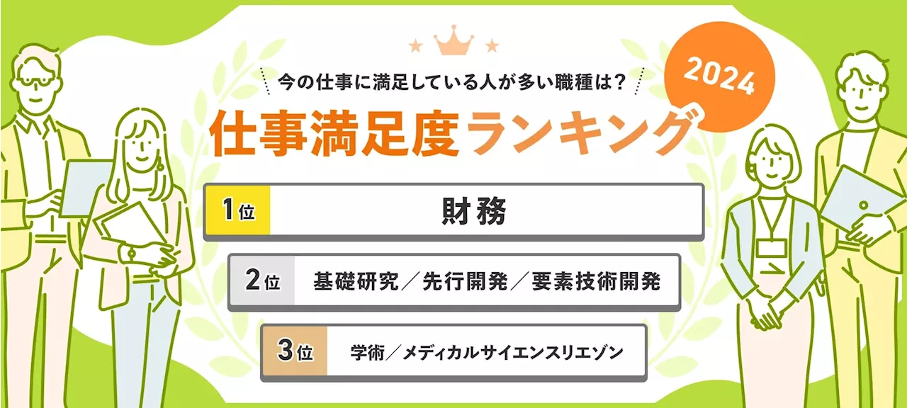 転職サービス「doda」が「仕事満足度ランキング2024」を発表 仕事満足度総合の平均点は60.3点（前回比＋0.5ポイント）