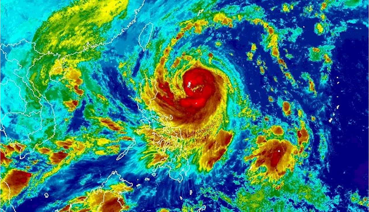 Severe Tropical Storm Leon nearing typhoon category