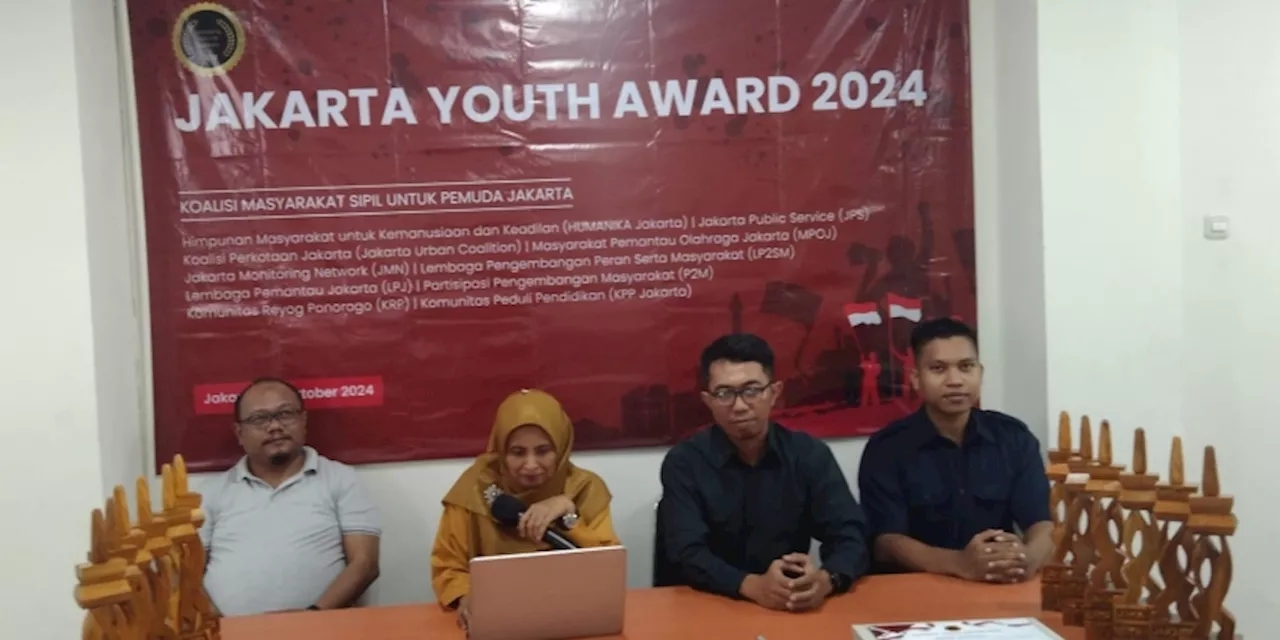 3 Paslon Kompak Raih Jakarta Youth Award 2024