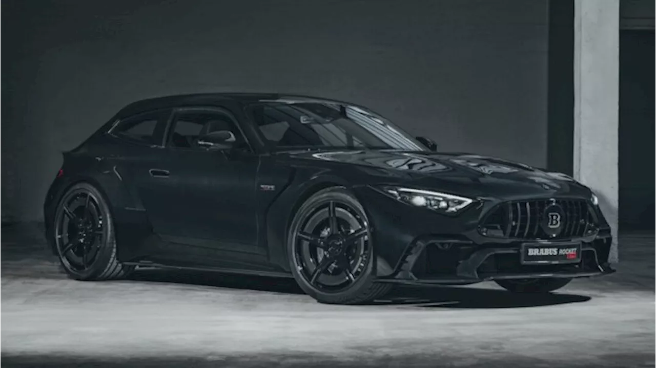 Brabus Just Turned the Mercedes-AMG SL Into a 1,000 HP Shooting Brake