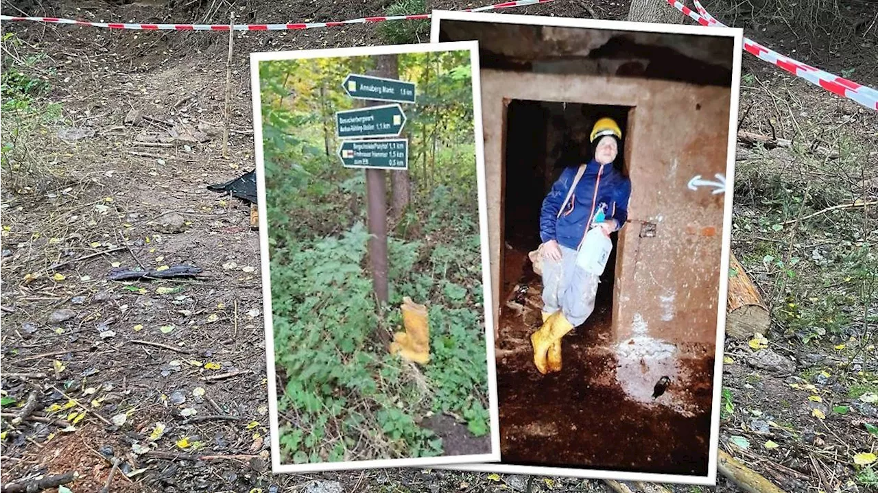 Annaberg-Buchholz: Stadt will vermissten Schatzsucher Oliver K. nicht aus Bergwerks-Stollen bergen