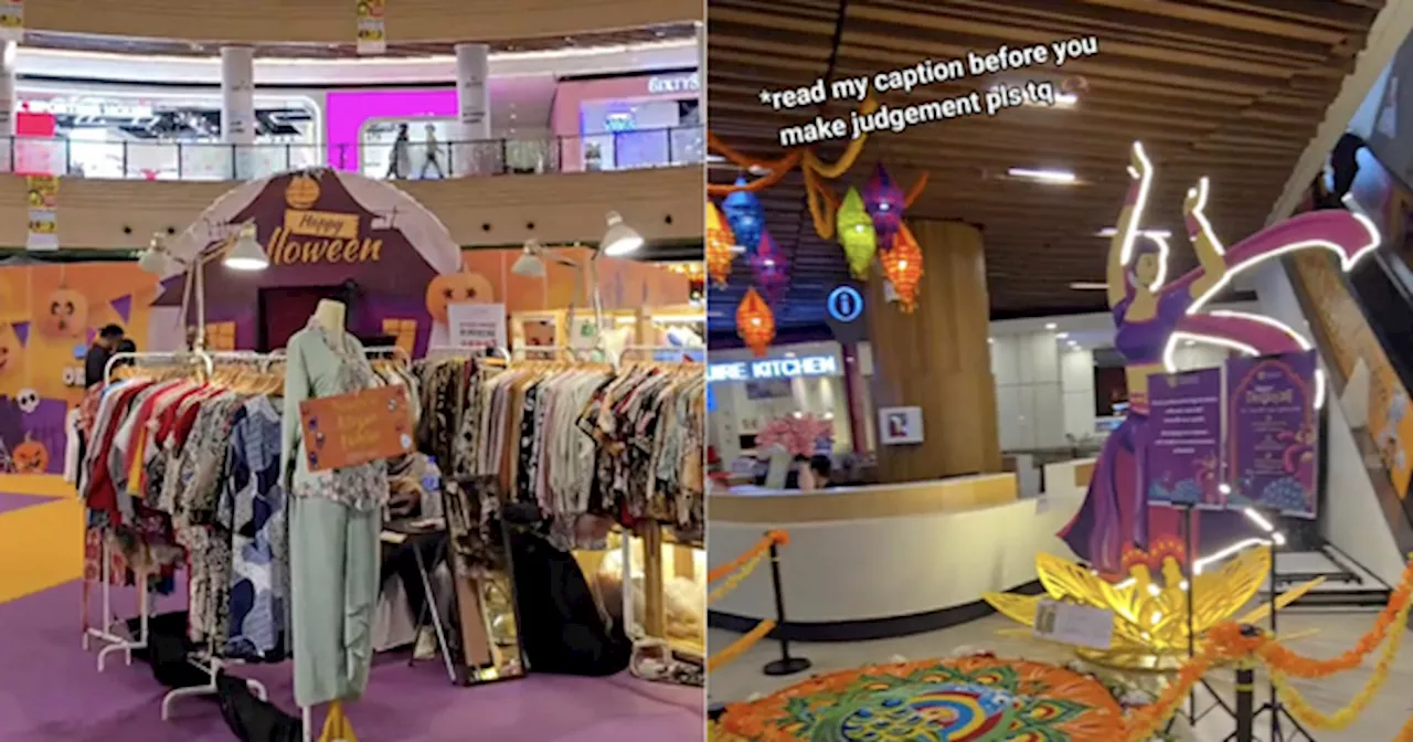 'Not Our Culture' — Malaysians Question Halloween Over Deepavali Decor In Shopping Malls