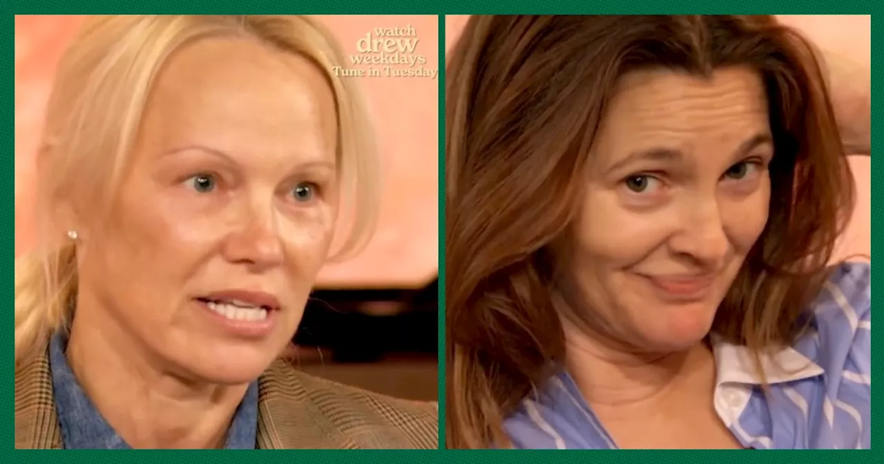 Pamela Anderson Goes Makeup-Free On 'The Drew Barrymore Show'