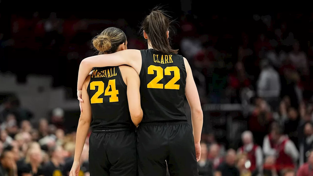 Caitlin Clark idolizes Iowa's Gabbie Marshall with all-caps praise after reunion