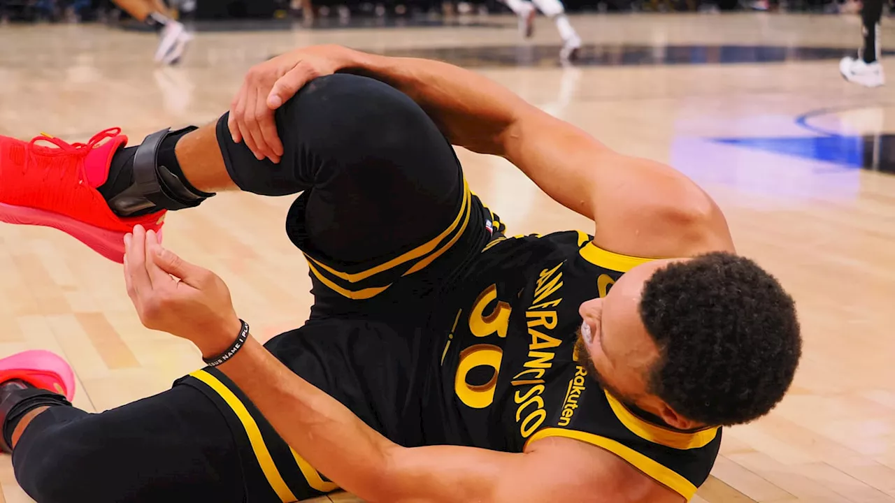 NBA Fans React To Steph Curry Injury In Clippers-Warriors Game