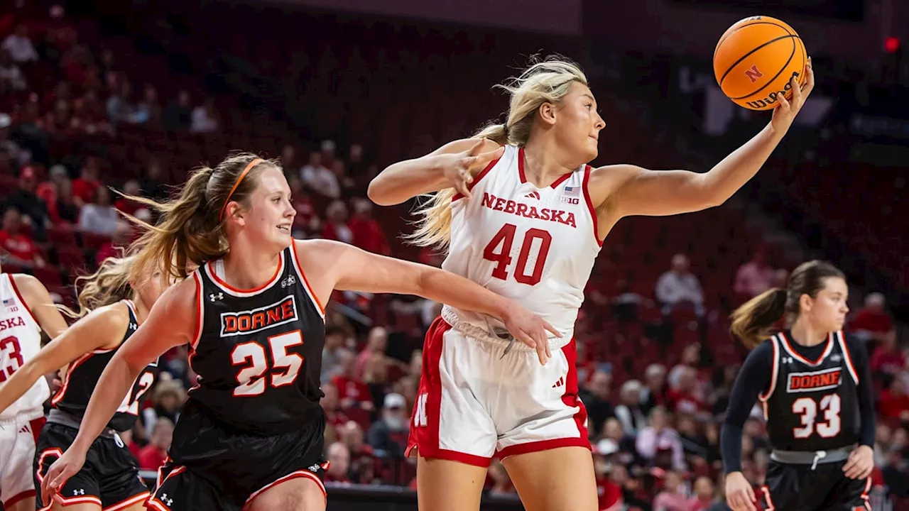 Nebraska Women's Basketball Beats Doane in Exhibition, 89-52