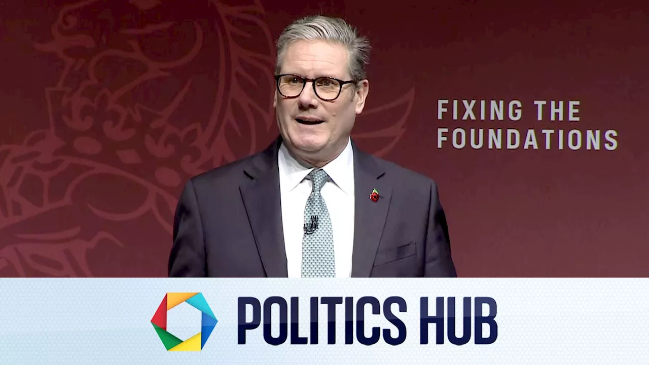 Politics latest: Starmer makes 'clearest expression yet' that budget will raise taxes