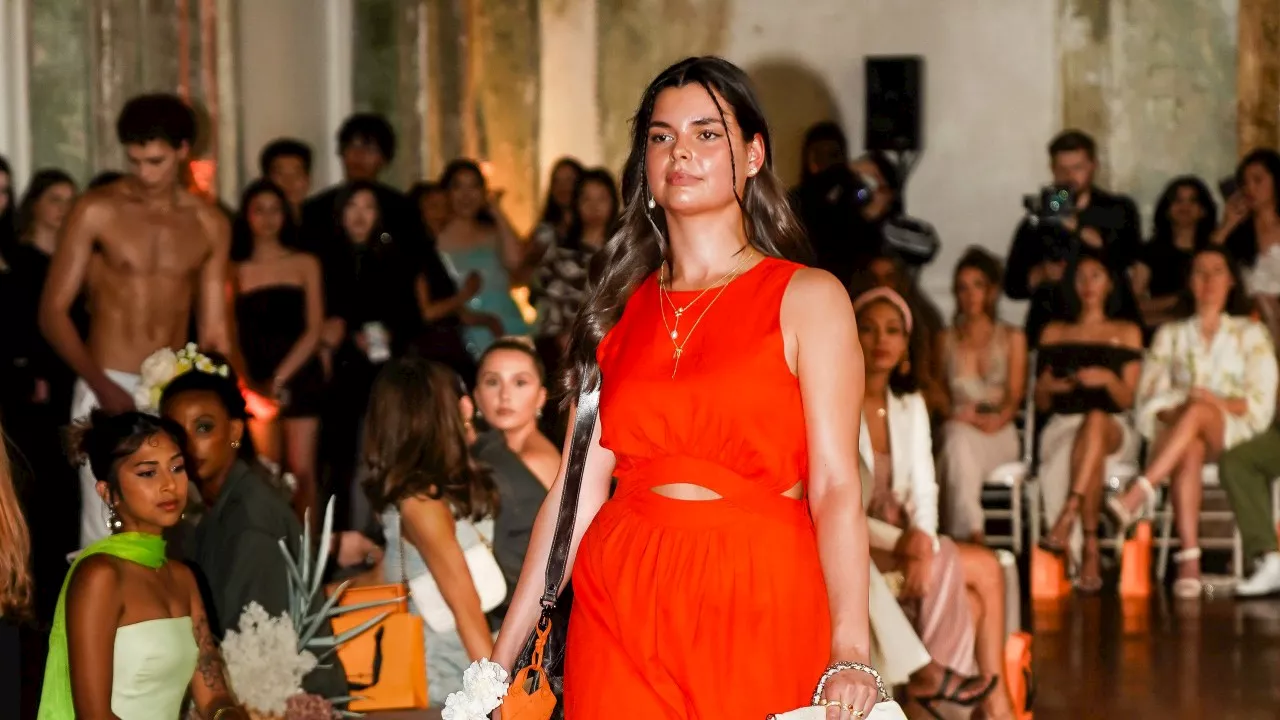 Aussie celebrity’s daughter makes stunning runway debut