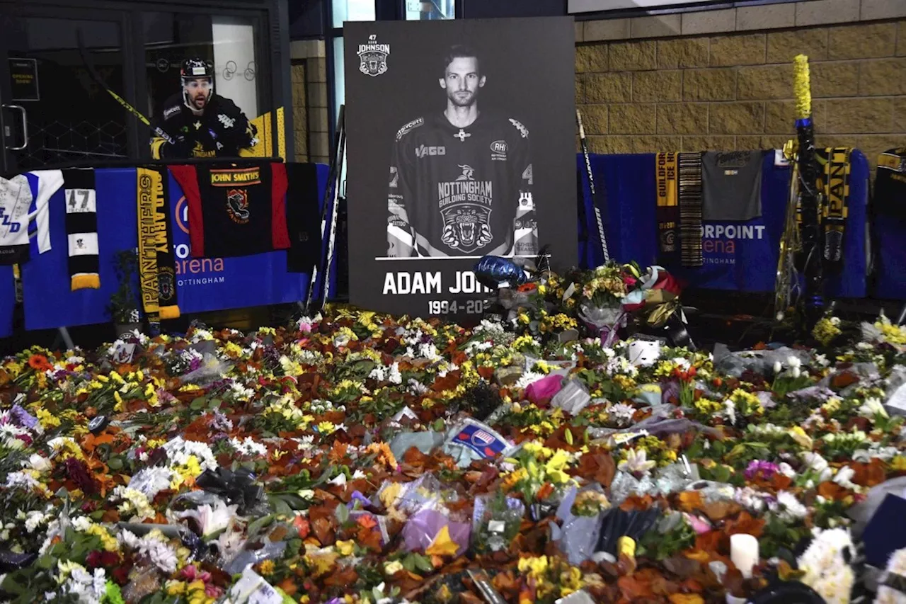 Manslaughter probe continues 1 year after hockey player Adam Johnson's death in England