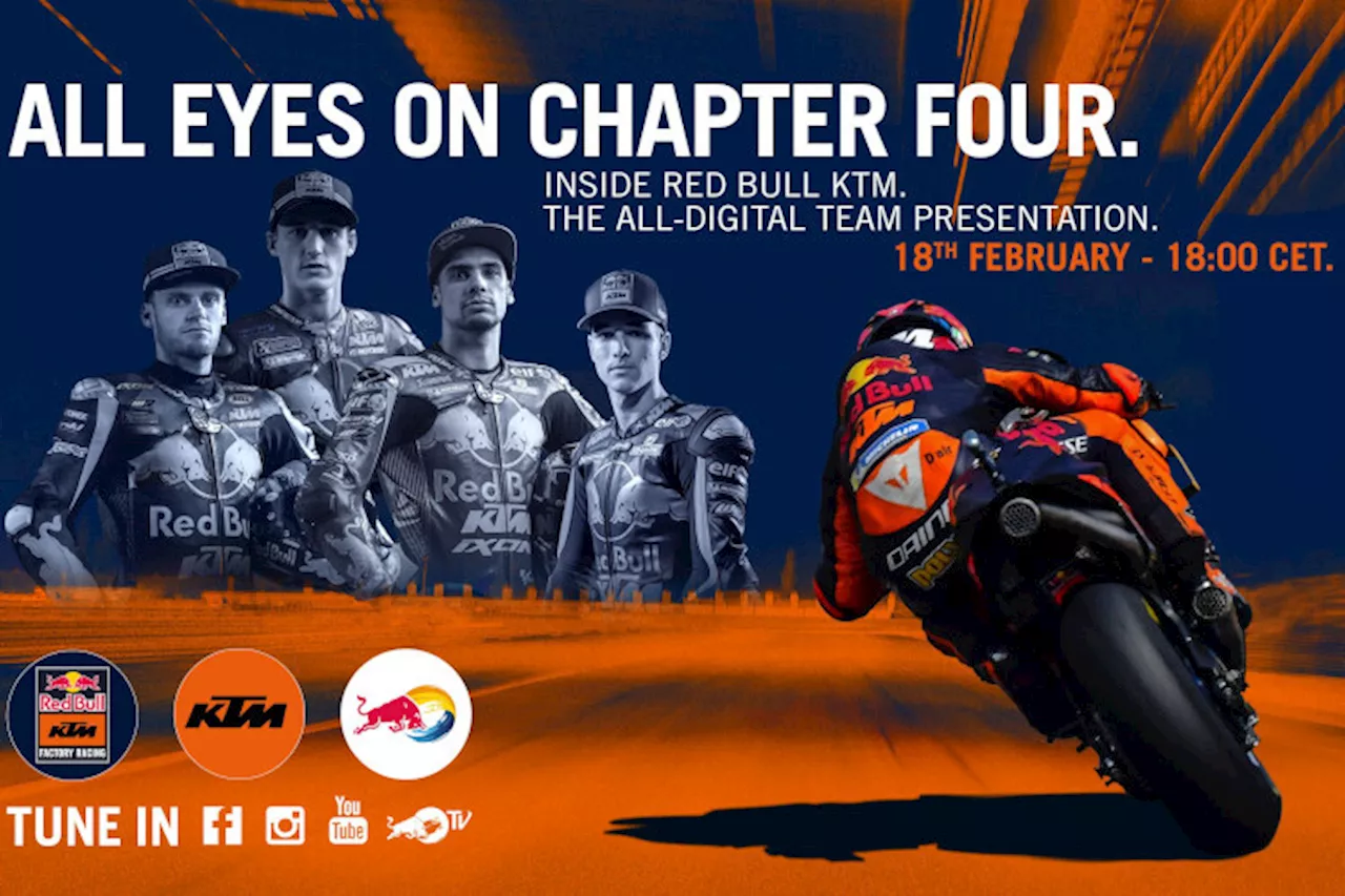 Red Bull KTM: Virtuelle MotoGP-Teampräsentation