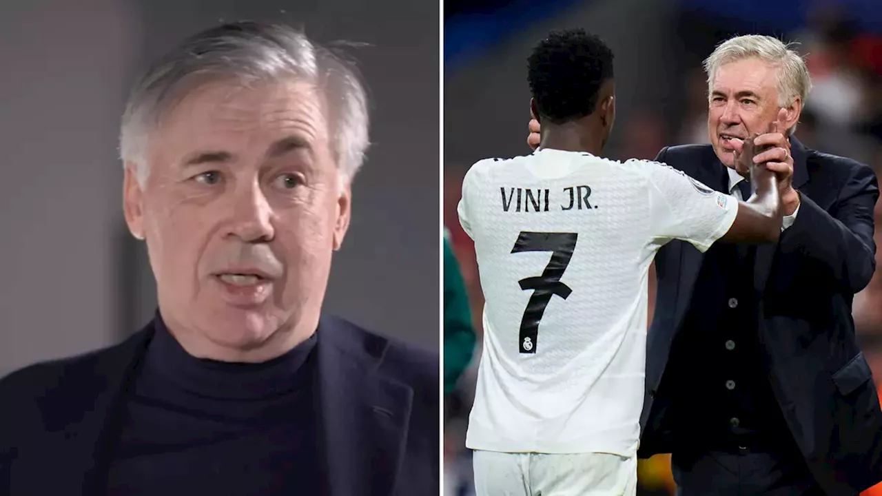 Carlo Ancelotti and Real Madrid players release furious statements seconds after Rodri wins the Ballon d'Or