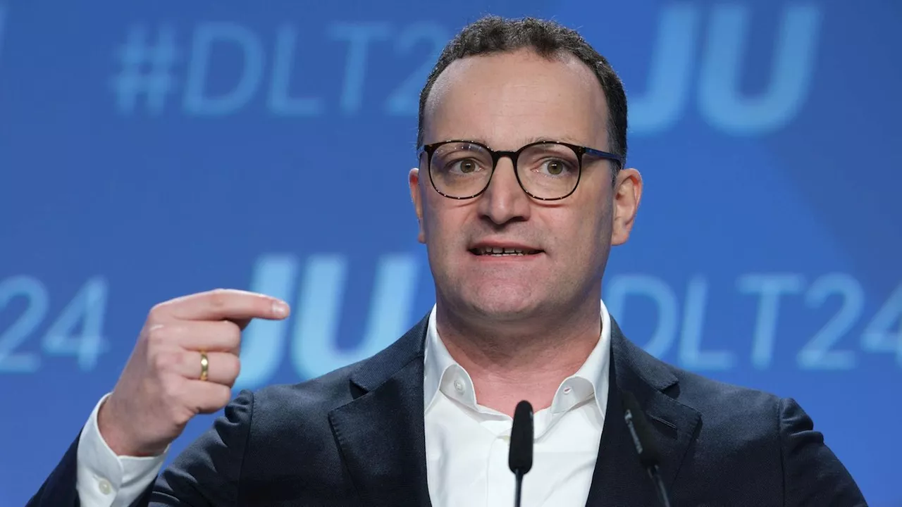 CDU-Politiker Jens Spahn fällt Flaschendeckel-Vergleich auf die Füße