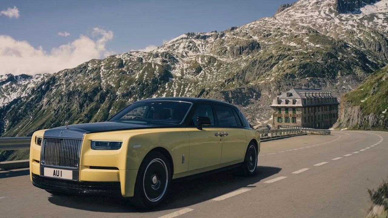 Rolls-Royce 'Goldfinger': Luxus-Auto mit echtem Goldbarren an Bord