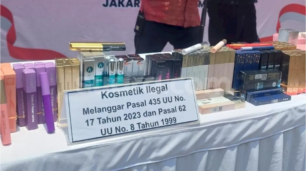 Jangan Tergiur Kosmetik Murah! BPOM Gerebek Gudang Toko Online Penjual Produk Ilegal Berbahaya