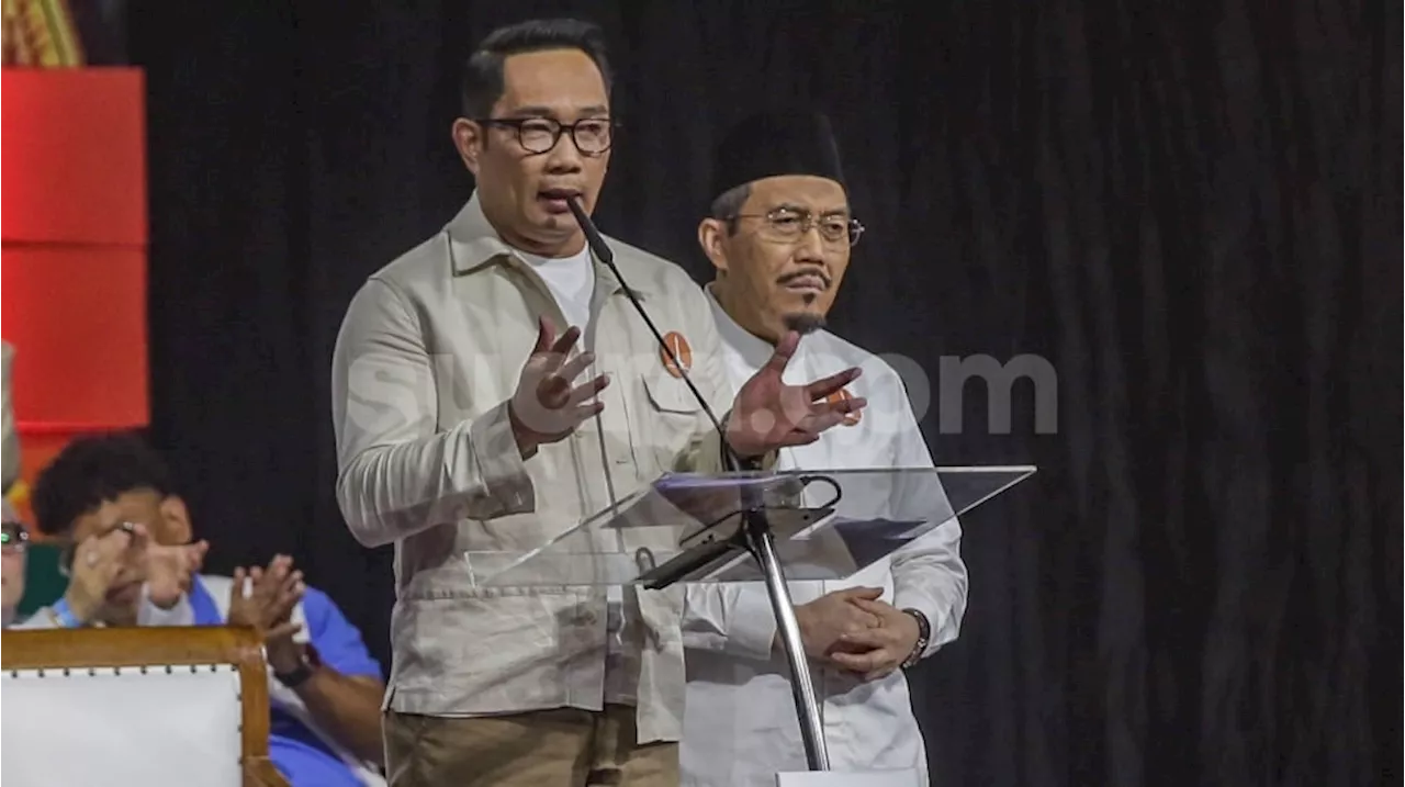 Ridwan Kamil Rela Jual Koleksi Lukisan buat Dana Kampanye di Jakarta, Suswono Curhat Begini