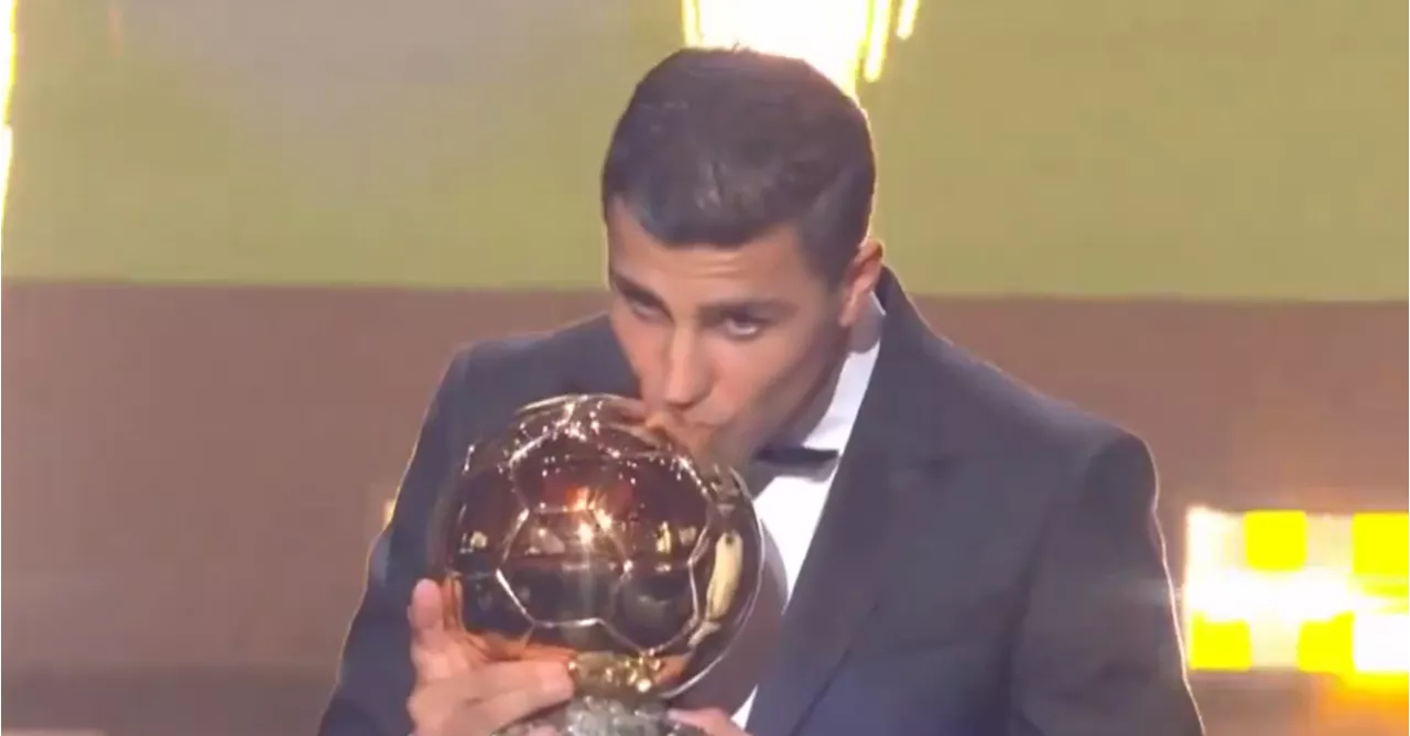 Rodri remporte le Ballon d’Or 2024 (vidéo)