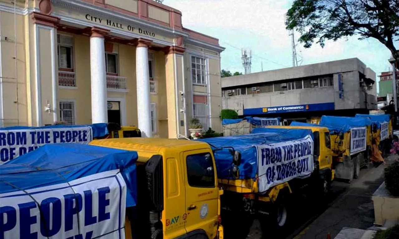 Davao City sends aid to Bicol