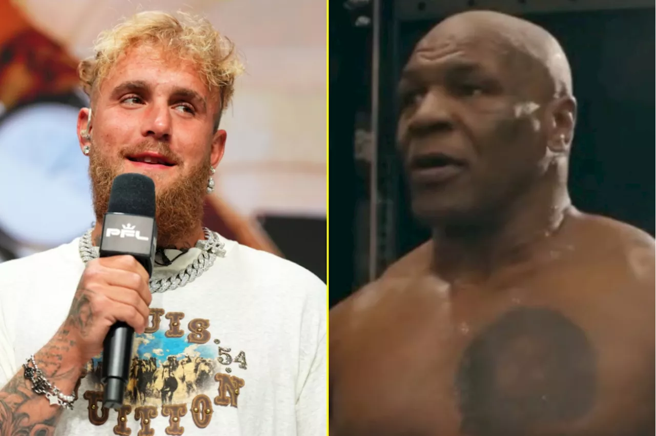 – Jake Paul left impressed by Mike Tyson’s physique in new training footage but repea...