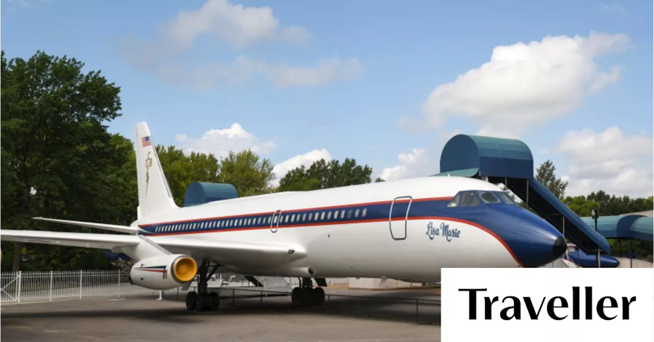 Elvis’ private jet is just one highlight of his luxurious estate